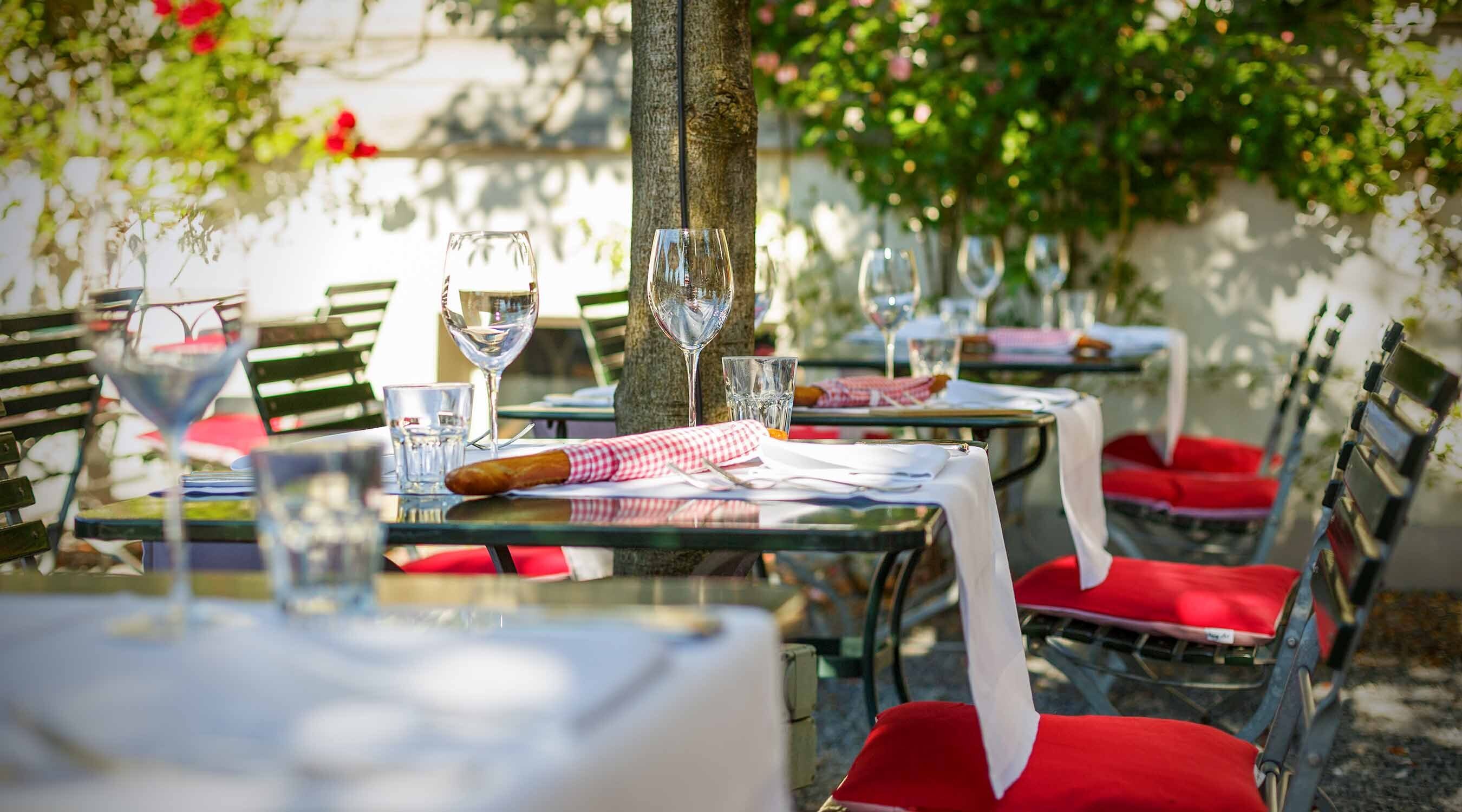 Im Shoppingrestaurant werden die schönen Dinge im Leben zelebriert.